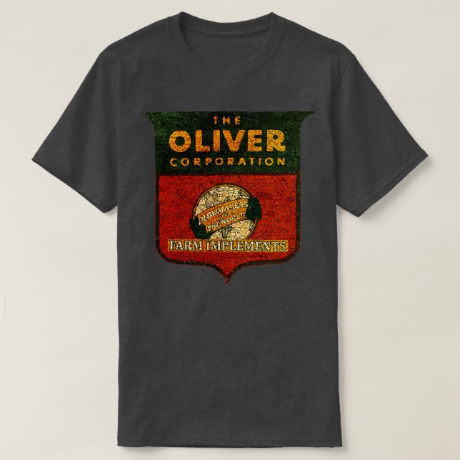 The Oliver Tractor USA T-Shirt (Design Front)