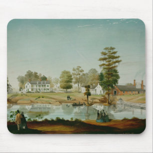 The Olivier Plantation, 1861 Mouse Mat