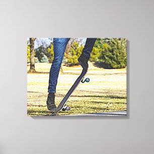 The Ollie Painterly Canvas Print