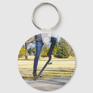 The Ollie Painterly Key Ring