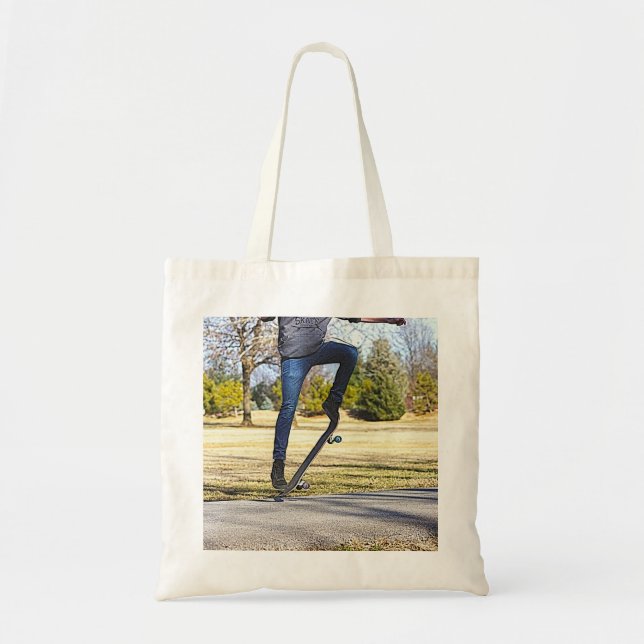 The Ollie Painterly Tote Bag (Front)