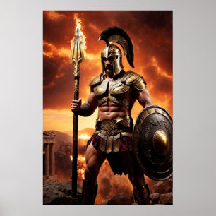 The Olympians: Ares, God of War Poster