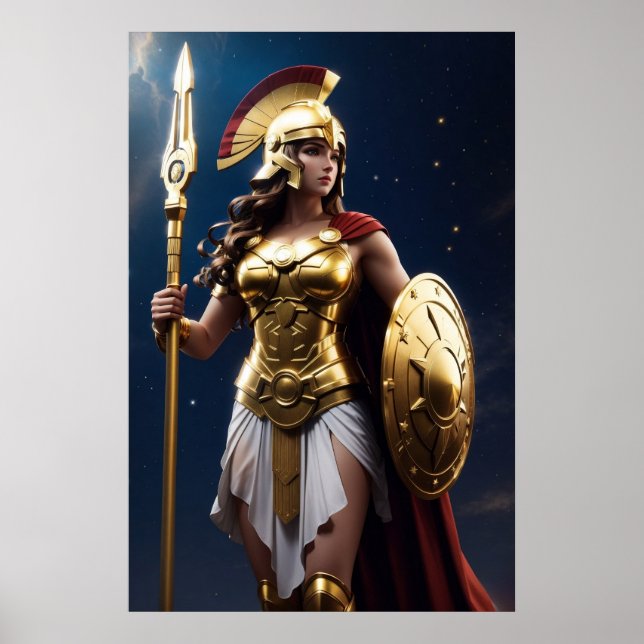 The Olympians: Athena, Goddess of Wisdom Poster (Front)