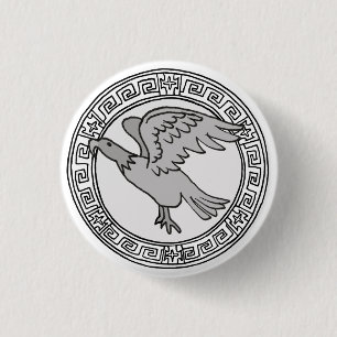 The Olympians! Zeus / Jupiter symbol badge