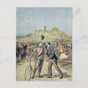 The Olympic Games in Athens Postcard