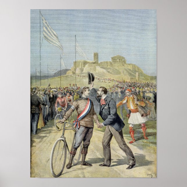 The Olympic Games in Athens Poster (Front)