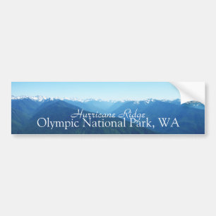 The Olympic Mountain Range Bumper Sticker