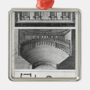 The Olympic Theatre at Vicenza Metal Tree Decoration