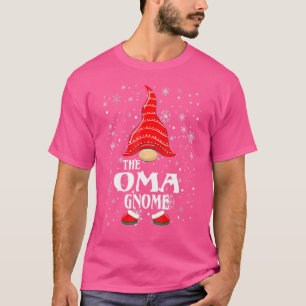 The Oma Gnome Matching Family Group Christmas Paja T-Shirt