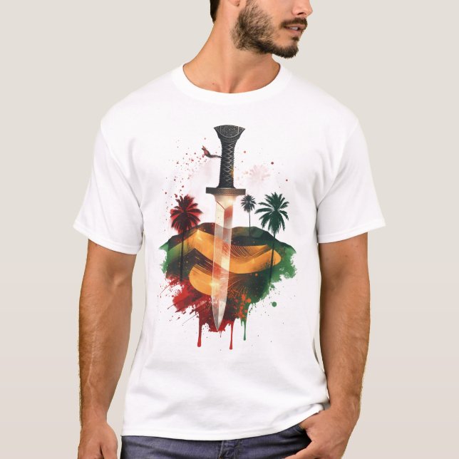 The Omani Flag T-Shirt (Front)