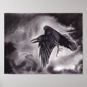 The Omen Raven Poster