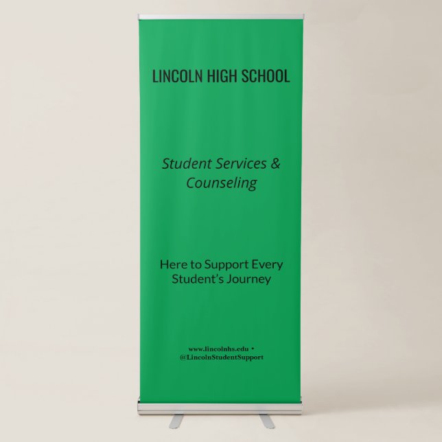 The One Banner Every Business Needs for Success! (Front)