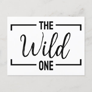 The one custom personalised men women funny names holiday postcard