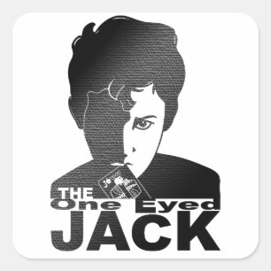 The One Eyed Jack Square Sticker