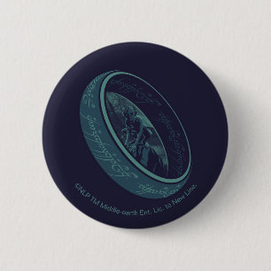 THE ONE RING™ GOLLUM™ Graphic 6 Cm Round Badge