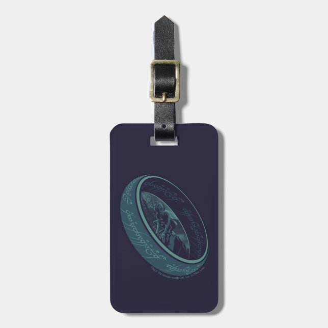 THE ONE RING™ GOLLUM™ Graphic Luggage Tag (Front Vertical)