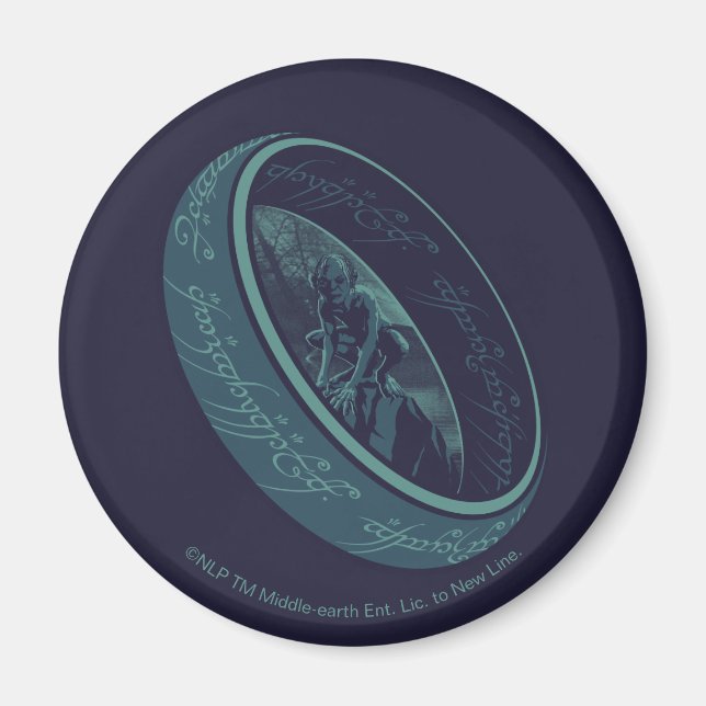 THE ONE RING™ GOLLUM™ Graphic Magnet (Front)