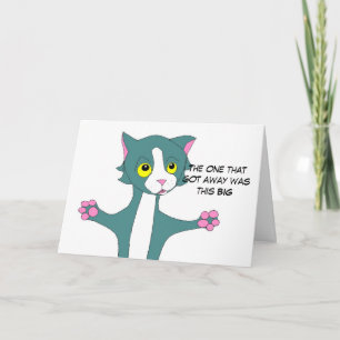 The one that got away wa... card