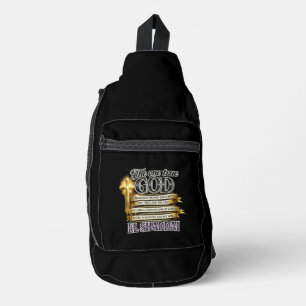 The one true GOD- EL SHADDAI - Christian Sling Bag