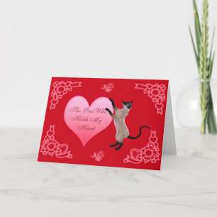 The One Who Holds My Heart Card