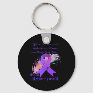 The One With Alzheimer's Believes It Is In Alzheim Key Ring