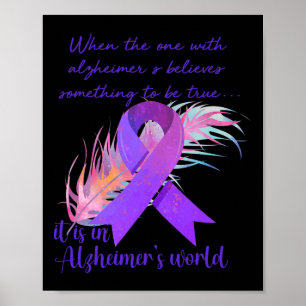 The One With Alzheimer's Believes It Is In Alzheim Poster