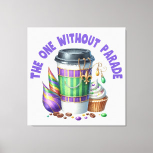 The one without parade canvas print