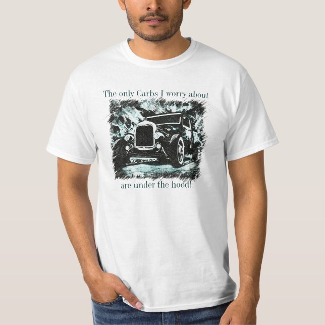 The Only Carbs I Worry About T-Shirt (Front)