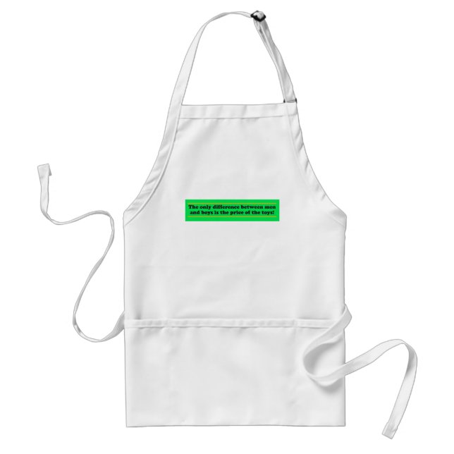 The only difference between men and boys standard apron (Front)