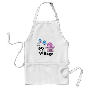 The only gay in the village standard apron