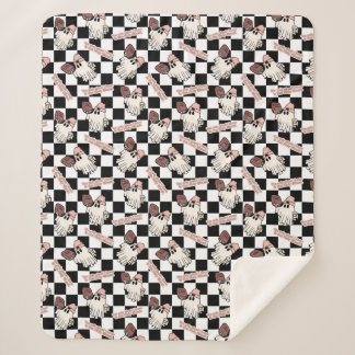 The Only Ghost I know is the Holy Ghost - Seamless Sherpa Blanket