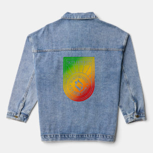 The Only Good System is a Sound System Reggae Denim Jacket