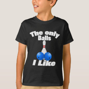The Only I Like Gay Lesbian Matching Team Bowling T-Shirt