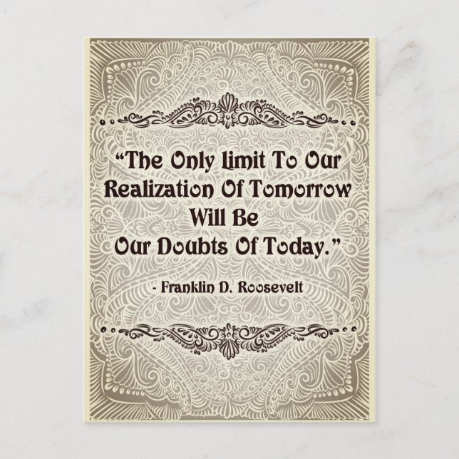 The Only Limit - Positive Quote´s Postcard (Front)