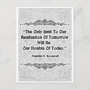 The Only Limit - Positive Quote´s Postcard