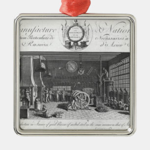 The only manufacture in France of good razors Metal Tree Decoration