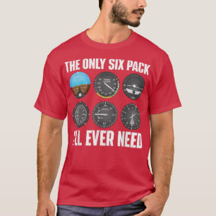 The Only Si Pack Ill Ever Need Airline Pilot Plan T-Shirt
