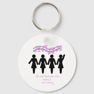 The only thing better than singing key ring