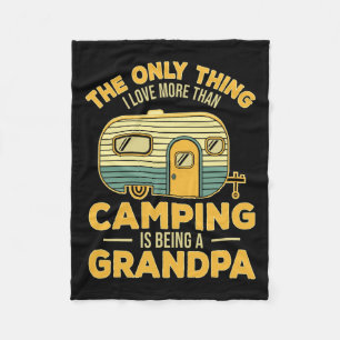 The Only Thing I Love More Than Camping Is Being A Fleece Blanket
