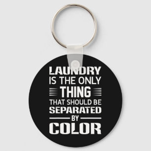 The Only Thing Separated By Colour Black History  Key Ring