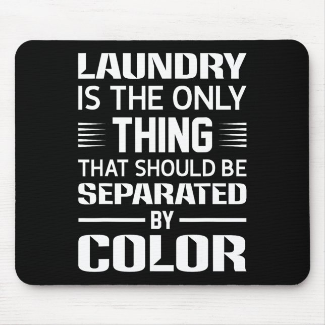 The Only Thing Separated By Colour Black History  Mouse Mat (Front)