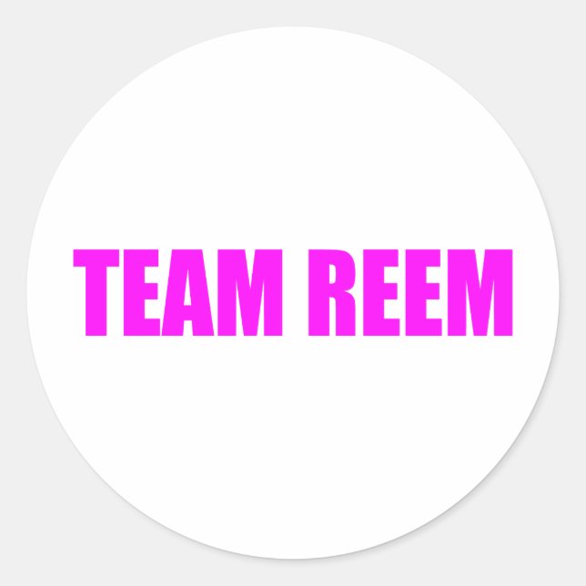 The Only Way is Essex Team Reem TOWIE Joey Classic Round Sticker (Front)