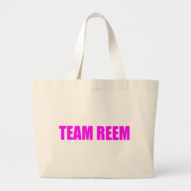 The Only Way is Essex Team Reem TOWIE Joey Large Tote Bag (Front)