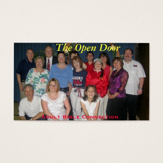 The Open Door Business Card