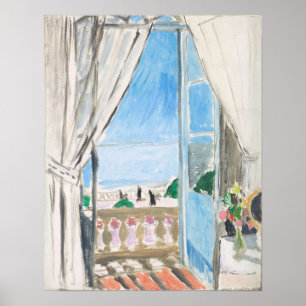 The Open Window by Matisse Poster