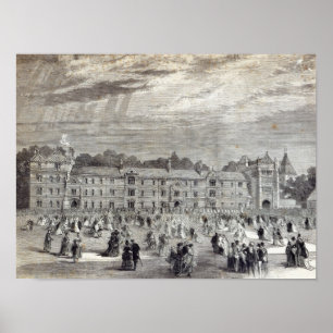 The Opening of Keble College, Oxford Poster