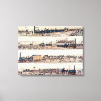 The opening of Stockton and Darlington