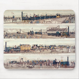 The opening of Stockton and Darlington Mouse Mat