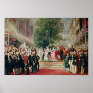The Opening of the Great Exhibition, 1851-52 Poster