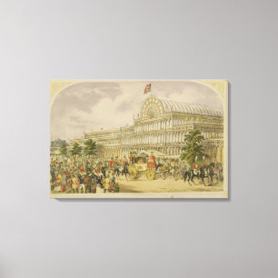 The Opening of the Great Exhibition, May 1st 1851, Canvas Print